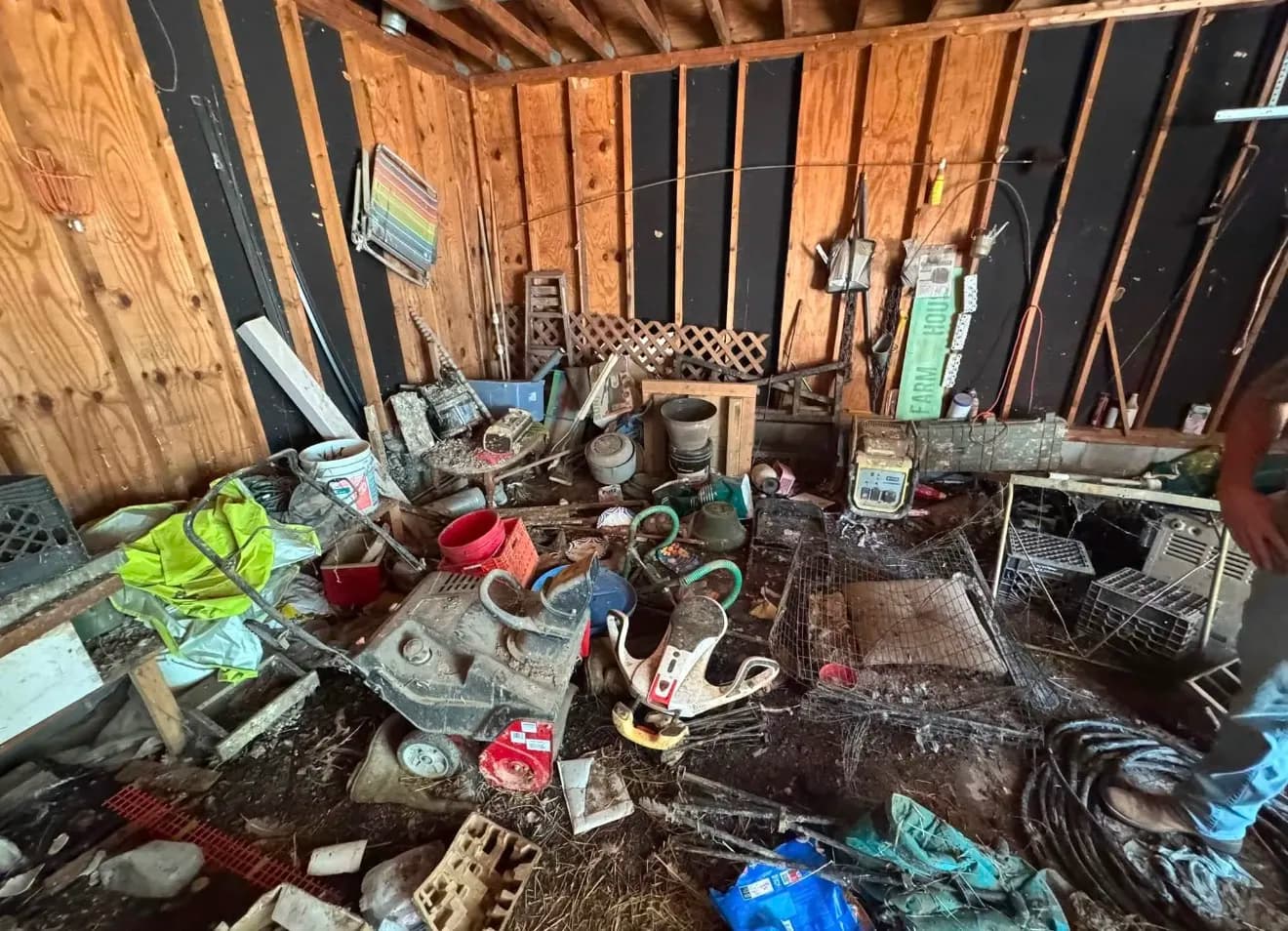 Buried Garage in Philippi Gets a Full Cleanout