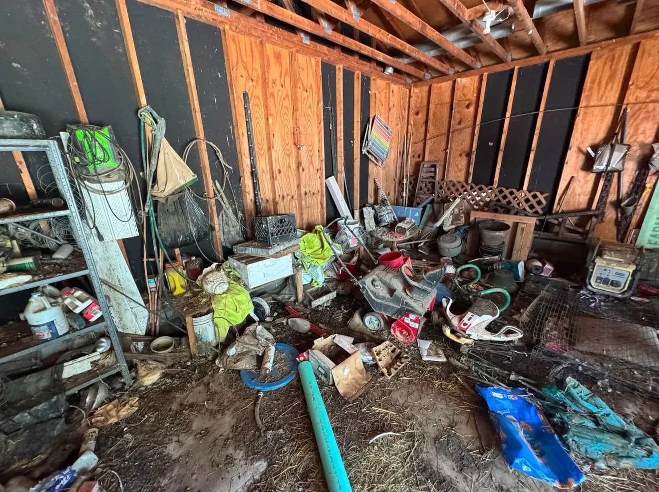 Buried Garage in Philippi Gets a Full Cleanout