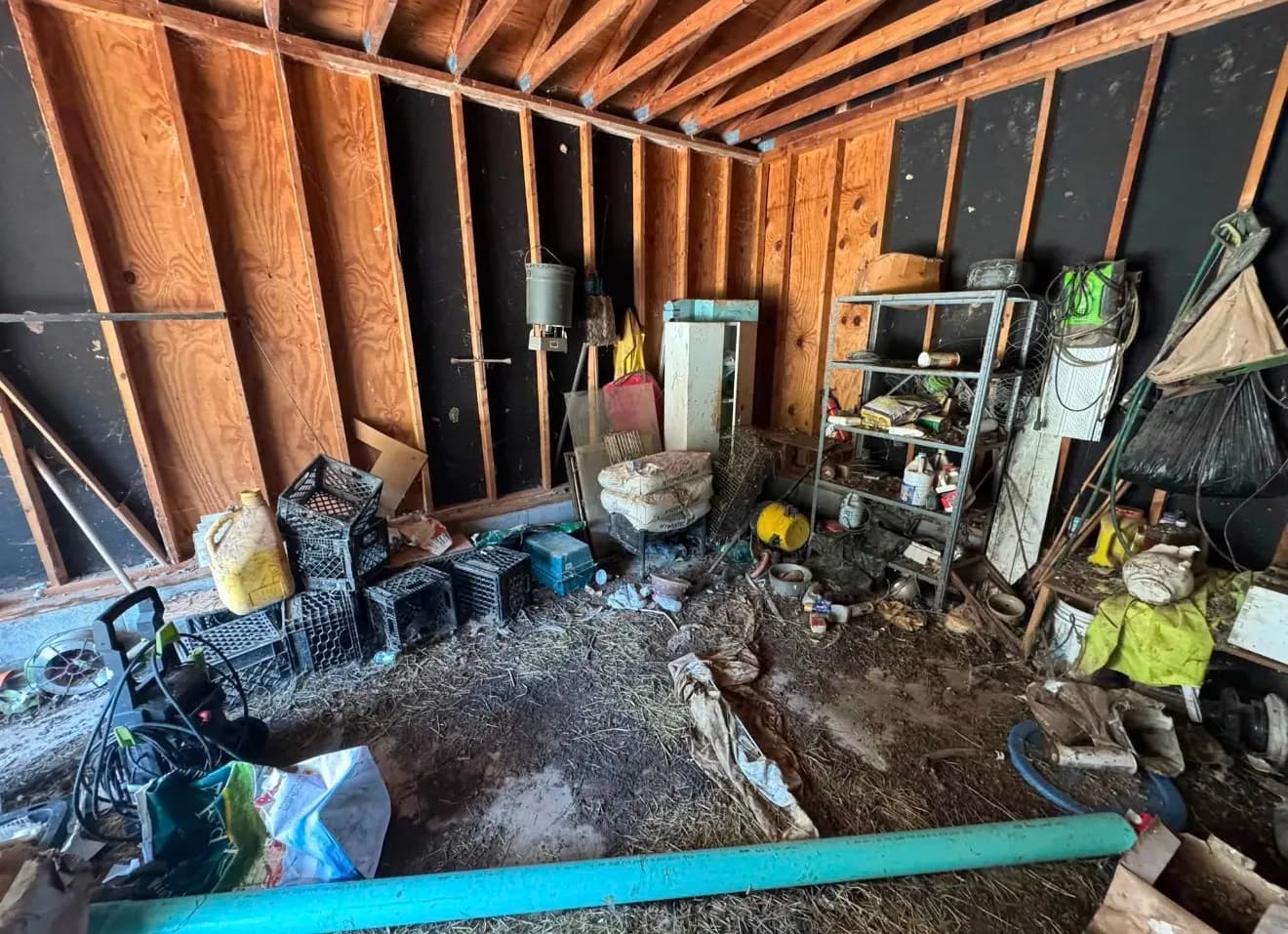Buried Garage in Philippi Gets a Full Cleanout