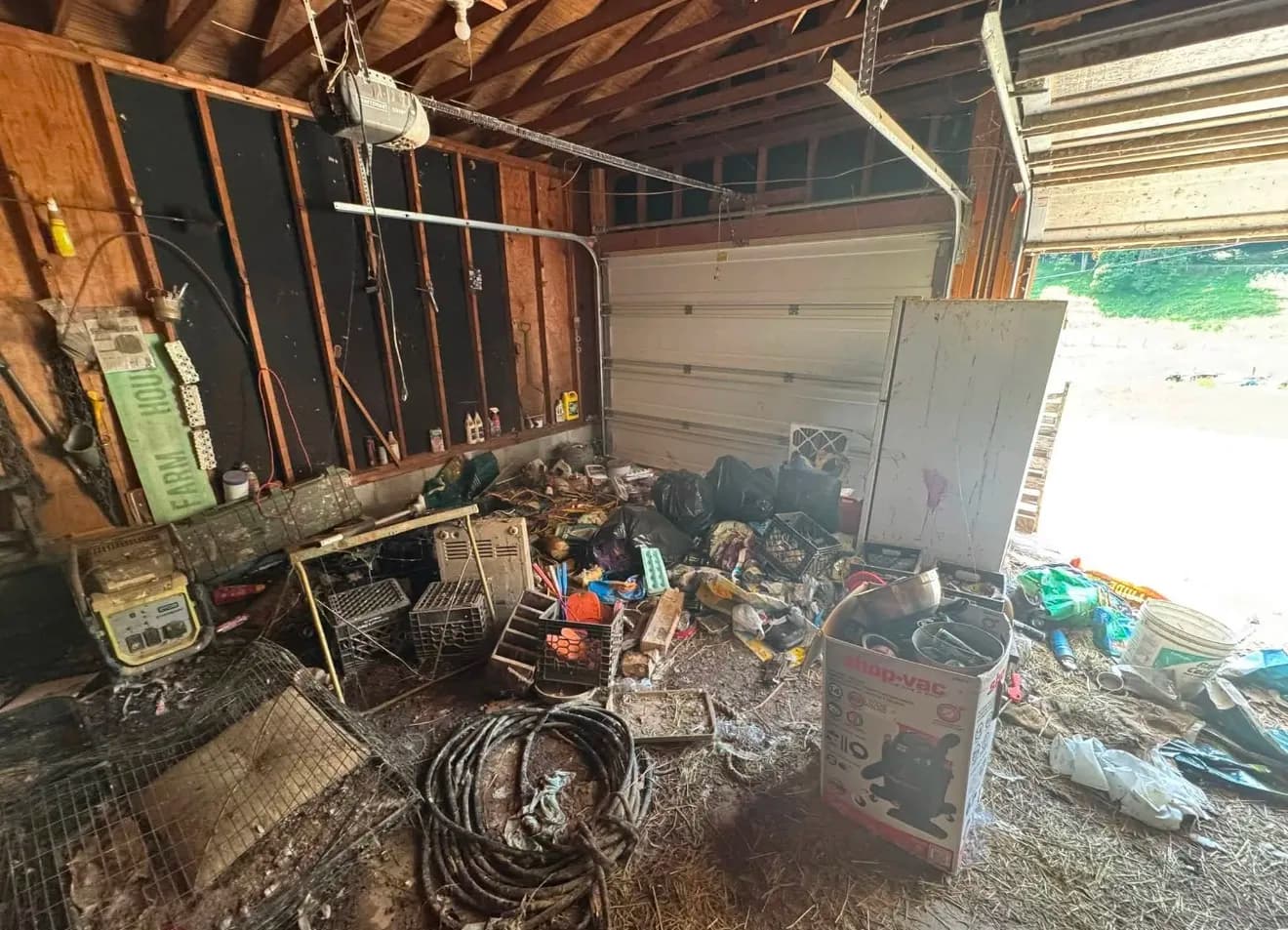 Buried Garage in Philippi Gets a Full Cleanout